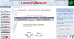 Desktop Screenshot of new.carolinasplanroom.com